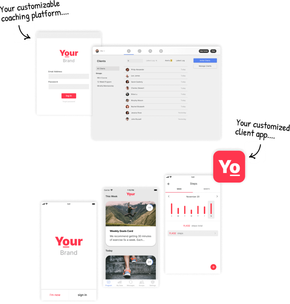 white label coaching apps nudgecoach